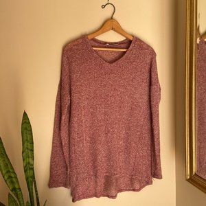 Purple/White Sweater